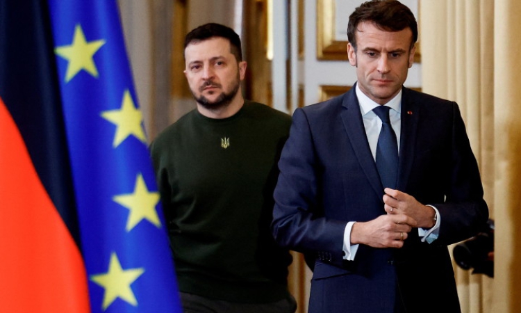 Зеленски и Макрон се срещат в Париж на 17 ноември